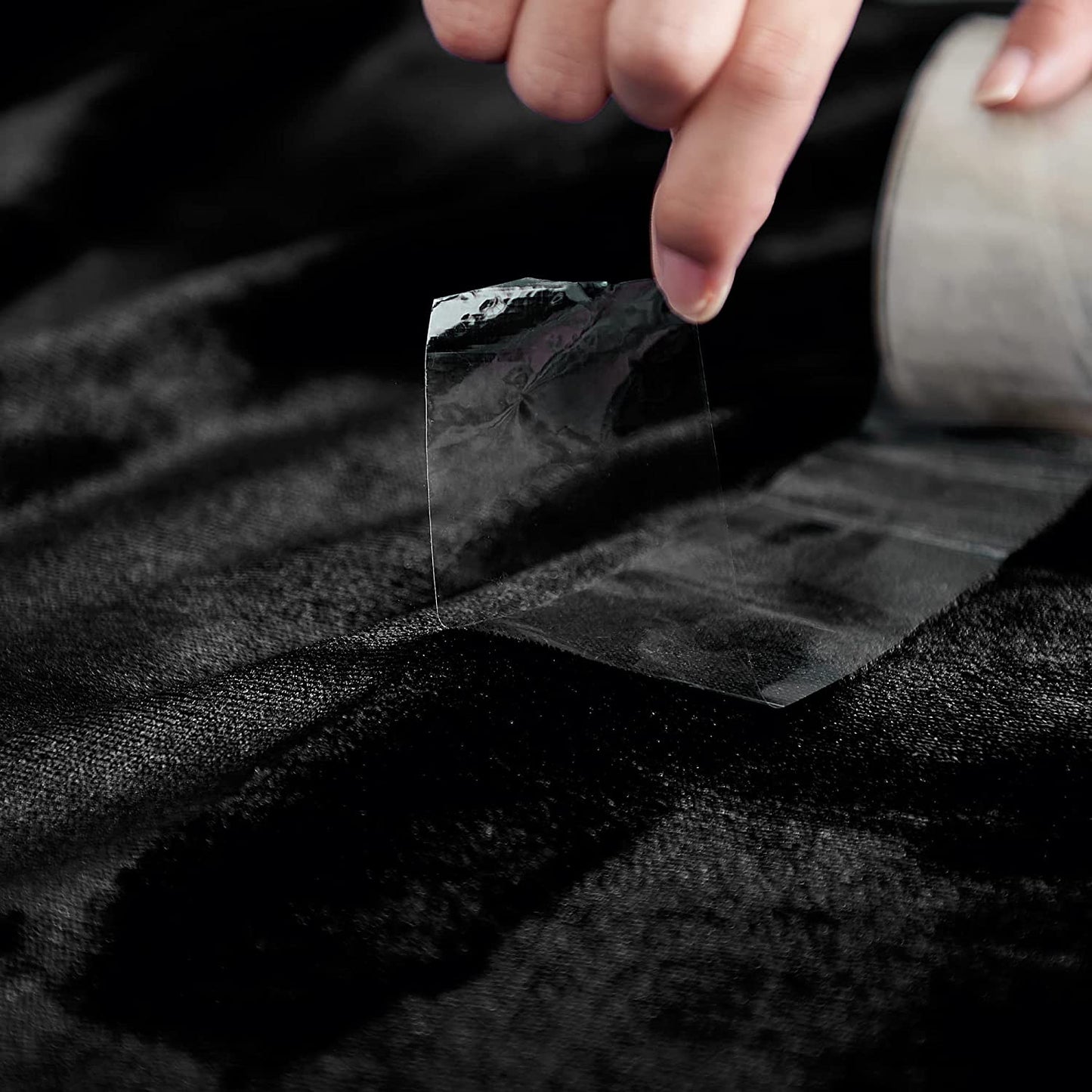 Black Sherpa Fleece Blanket - A Warm, Dual-Sided Fluffy Plush Lap Blanket measuring 50 x 60 inches. Super Soft and ideal for Kids, School Dormitories, Women, Babies, and suitable for All Seasons. A great Gift Throw Blanket.
