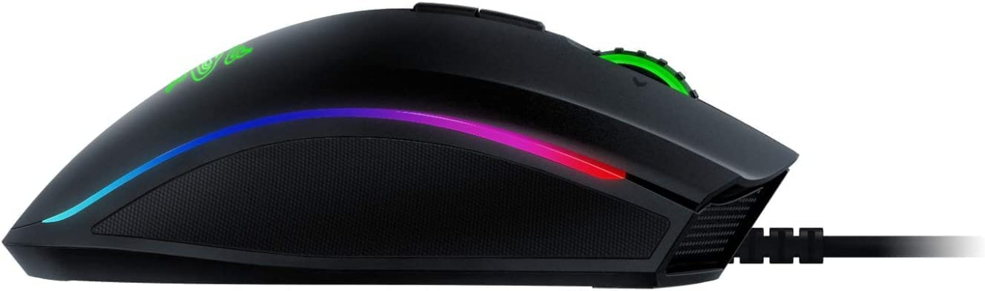 High-Performance Wired Gaming Mouse: 16,000 DPI Optical Sensor - Chroma RGB Lighting - 9 Programmable Buttons - Mechanical Switches