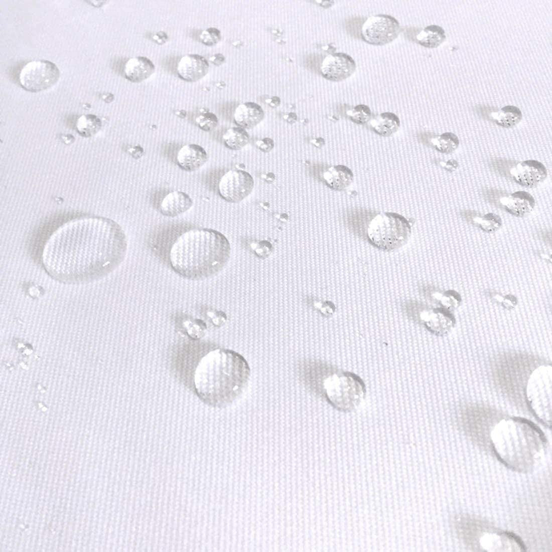 Waterproof Polyester Marble Shower Curtain Set - 72" x 72" with Plastic Hooks, Modern Design 