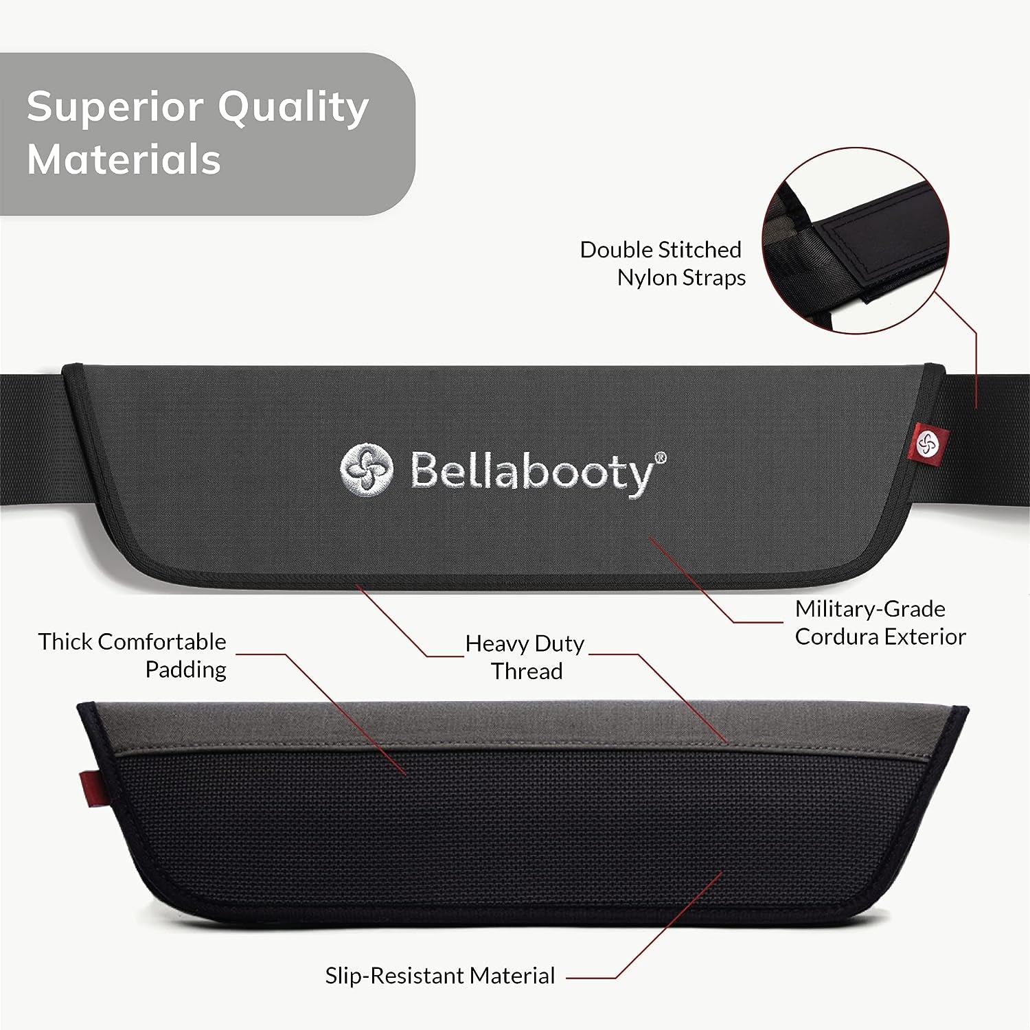 Hip Thrust Belt with Slip-Resistant Padding for Gym, Home, and On-the-Go Workouts, Compatible with Dumbbells, Kettlebells, or Plates"