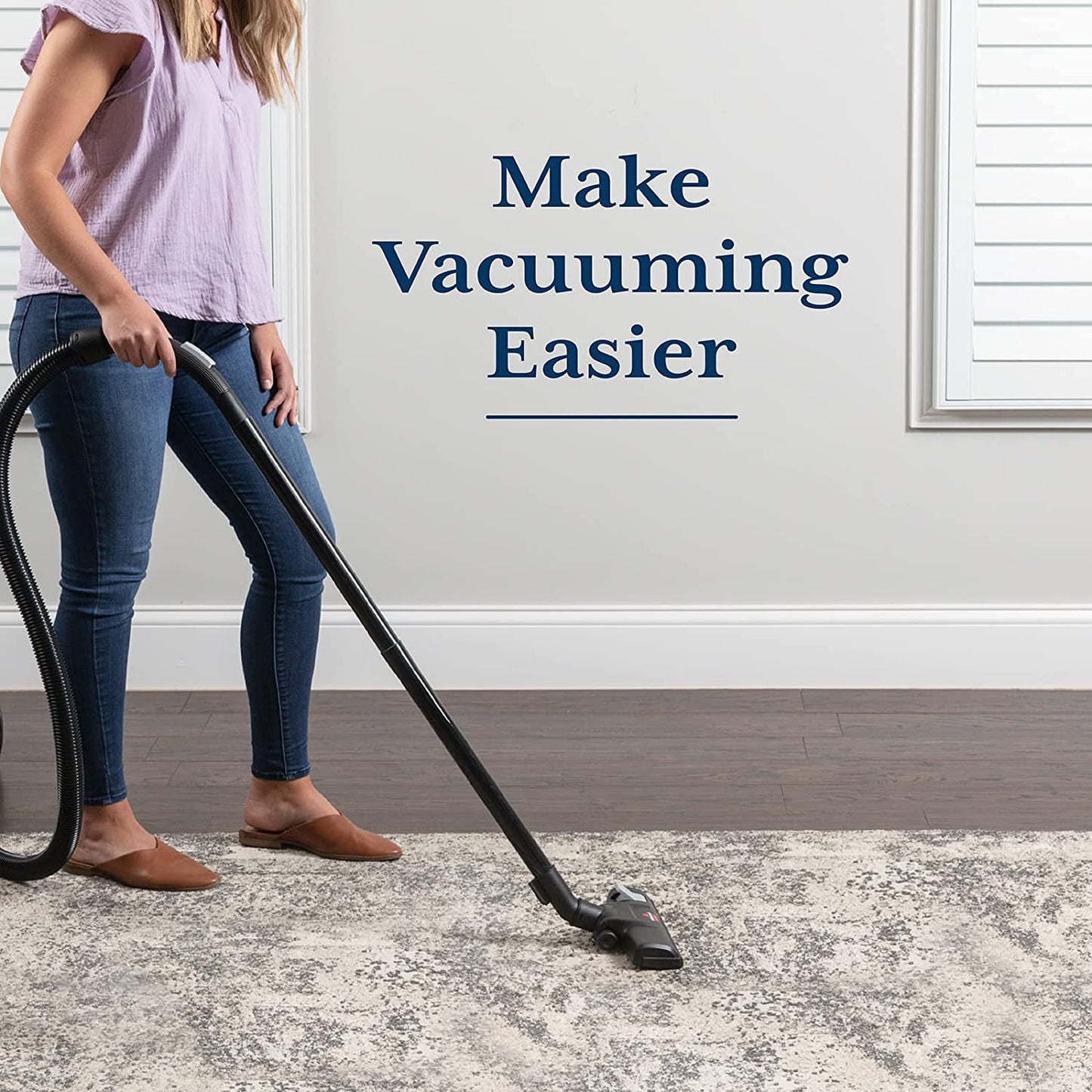 Rug Gripper Pad for Hardwood Floors - Non-Slip Rug Pads for Area Rugs - Thick Rug Grippers for Tile Floors - 2.5x13 Under Carpet Anti-Skid Mat - Ensures Your Rugs Stay Securely in Place