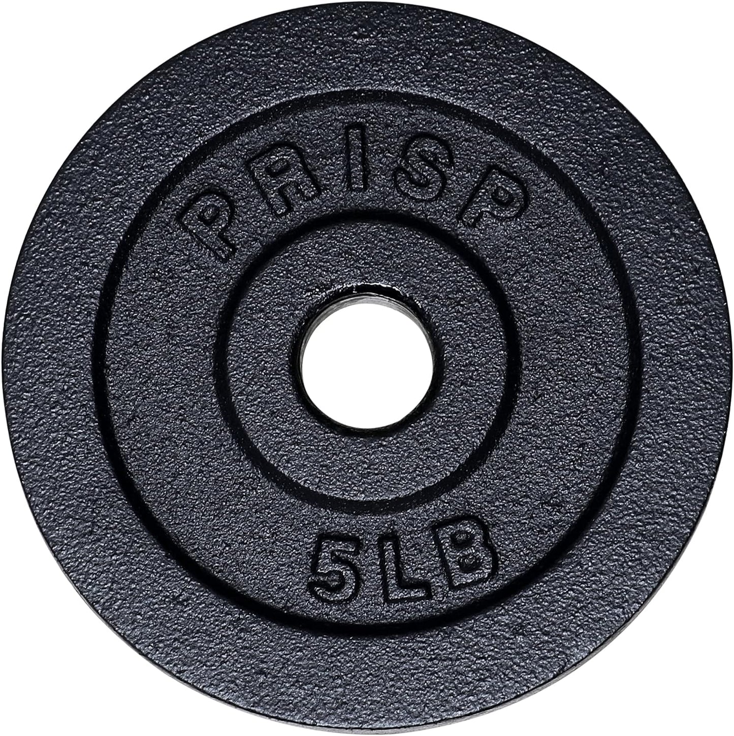 Adjustable Weight Dumbbells Set - Complete with 2 Bars, Cast Iron Plates, and Threaded Collars.