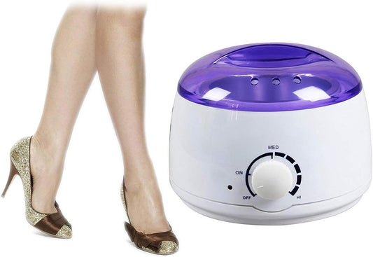 Wax Warmer Heater Kits, Heater Warmer for Hair Removal (Purple)