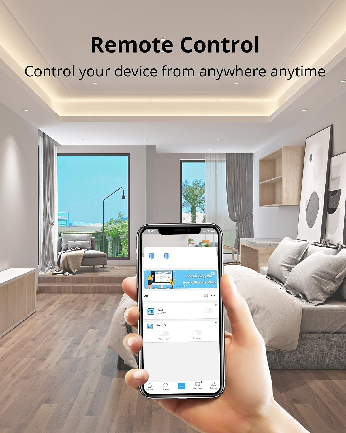 ETL Certified 15A Wifi Smart Plug: Energy Monitoring, Timer Switch, Works with Alexa & Google Assistant. IFTTT Support, No Hub Required. (2 Pack)