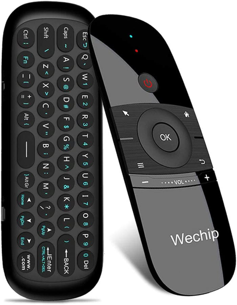 W1 Remote: 2.4G Wireless Keyboard & Multifunctional Remote Control for Nvidia Shield, Android TV Box, PC, Projector, HTPC, All-in-one PC