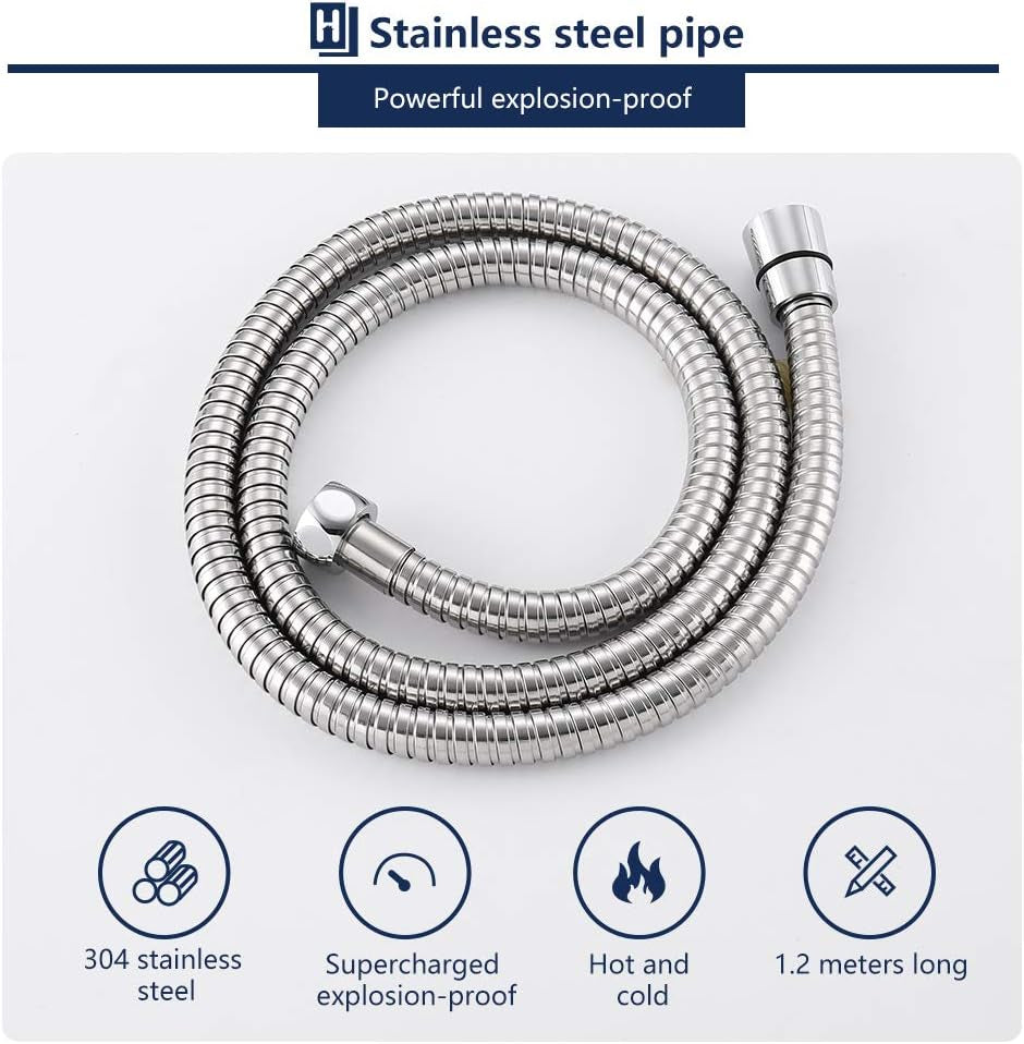 Brushed Nickel Handheld Bidet Sprayer Kit for Toilet - Wall Mounted or Holder Hook Installation, Ideal for Cloth Diaper Spraying, Includes Complete Accessories.