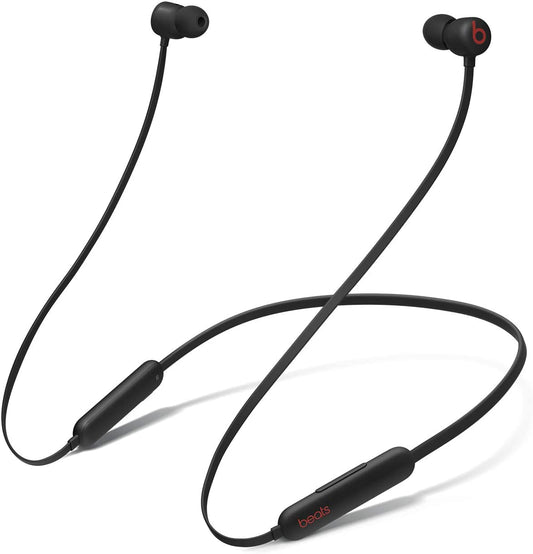 Apple W1 Headphone Chip Flex Wireless Earbuds - Magnetic Earphones with Class 1 Bluetooth, 12 Hours of Listening Time, Built-In Microphone, Black