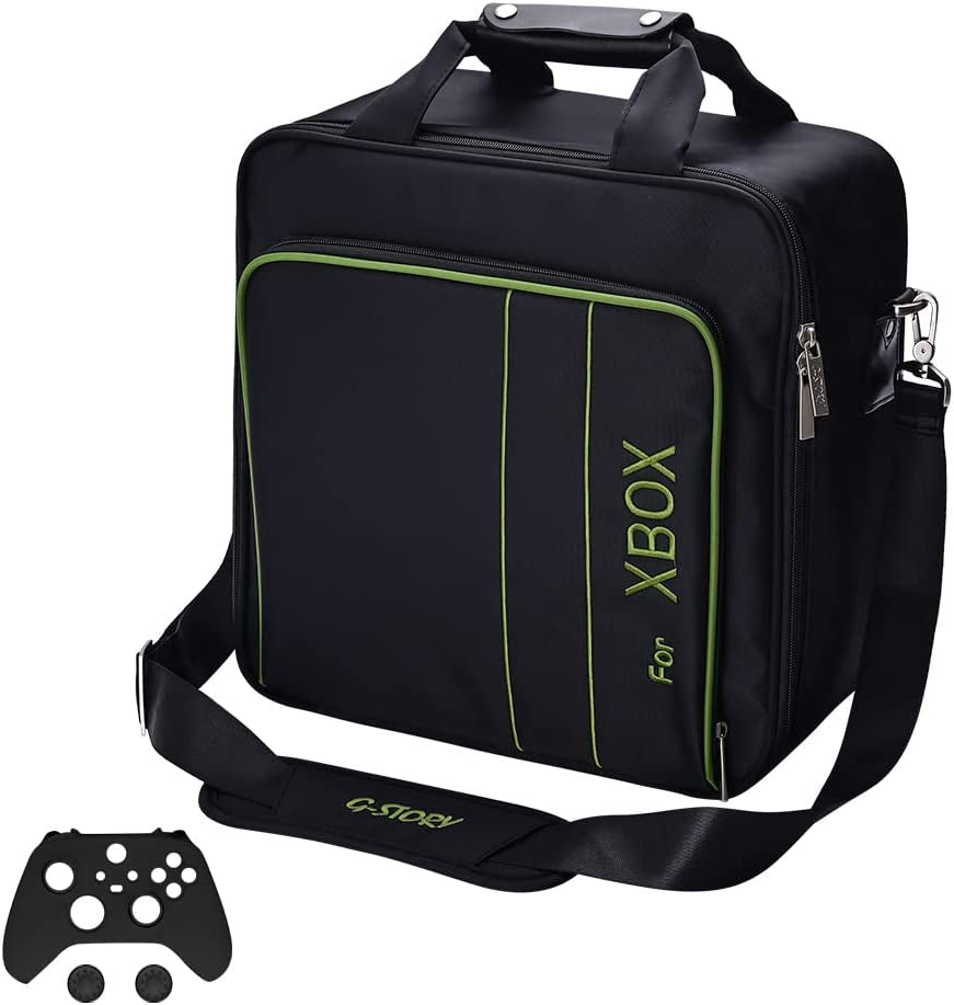 Xbox Series X Series S Case Storage Bag: Travel Bag with Interior Compartments for Xbox Series X and Series S, Xbox Controllers, Xbox Games, and Various Gaming Accessories.