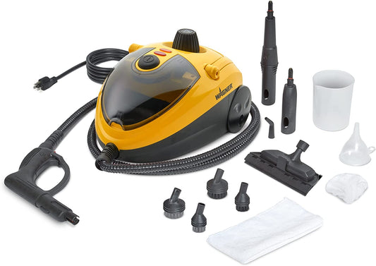 AutoRight SteamMachine Multi-Purpose Steam Cleaner with 12 Included Accessories: Versatile, Powerful Steam Cleaning Tool (Color May Vary)