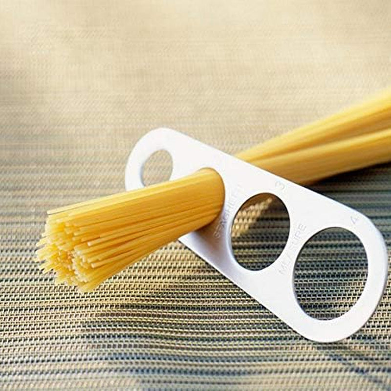 Stainless Steel Spaghetti Portion Measuring Tool - Precise Pasta Noodle Measurement Device