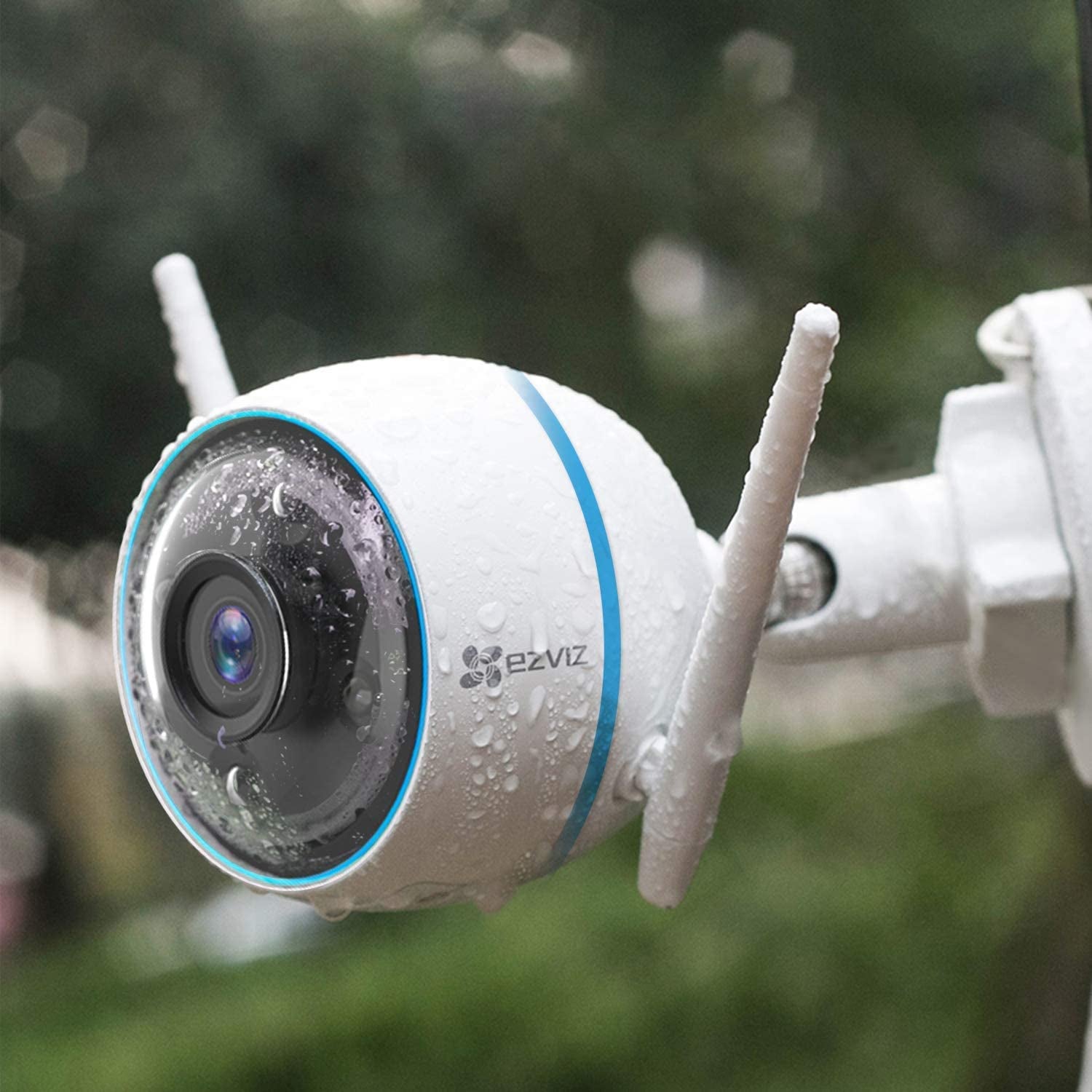 Outdoor Security Camera with Color Night Vision