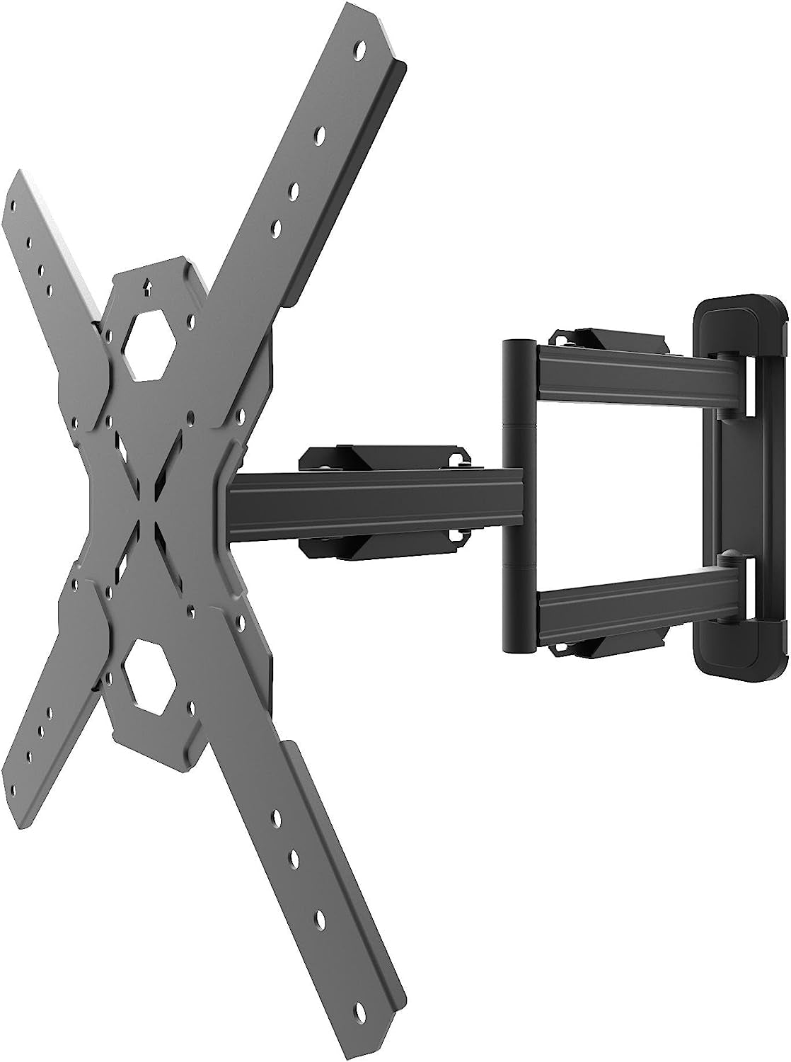 Full Motion Articulating TV Wall Mount for 26-Inch to 60-Inch TVs | Low Profile with 22" Extension | VESA Compatible up to 400X400 Black