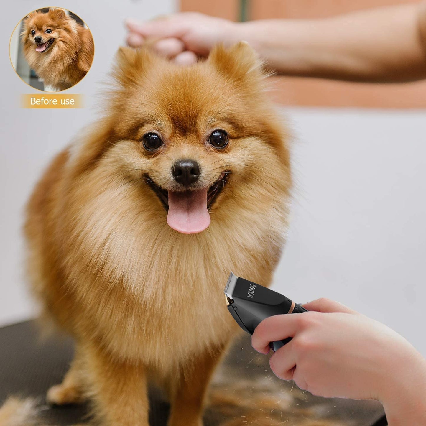  Dog Clippers: Powerful, Low-Noise, Rechargeable Grooming Tools for Small and Large Pets with Thick Coats