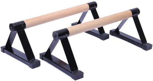 Premium Wooden Push-Up Bars - Non-Slip Sturdy Structure, Strength Training Pushup Stands for Women and Men - Gym Exercise Equipment for Enhanced Fitness and Portability