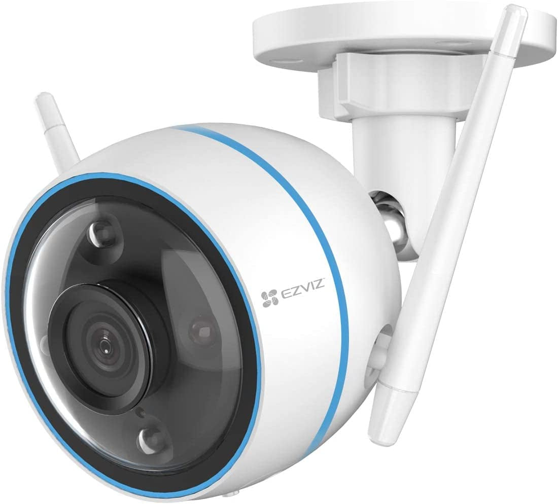 Outdoor Security Camera with Color Night Vision