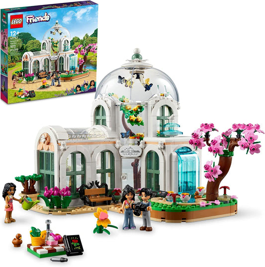 LEGO Friends Botanical Garden 41757 Building Kit - Creative Project for Ages 12 and Up - Construct and Showcase an Elaborate Greenhouse Scene - Ideal Gift for Flower and Plant Enthusiast Kids and Teens