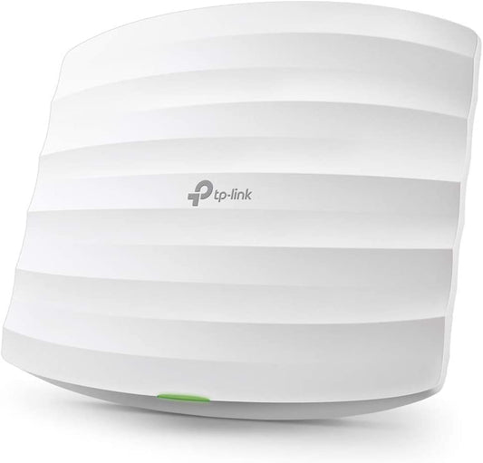 White AC1750 Gigabit Wireless Access Point (EAP245 V3) - Business WiFi Solution with Mesh Support - Seamless Roaming and MU-MIMO - PoE Powered - SDN Integrated - Cloud Access and Omada App