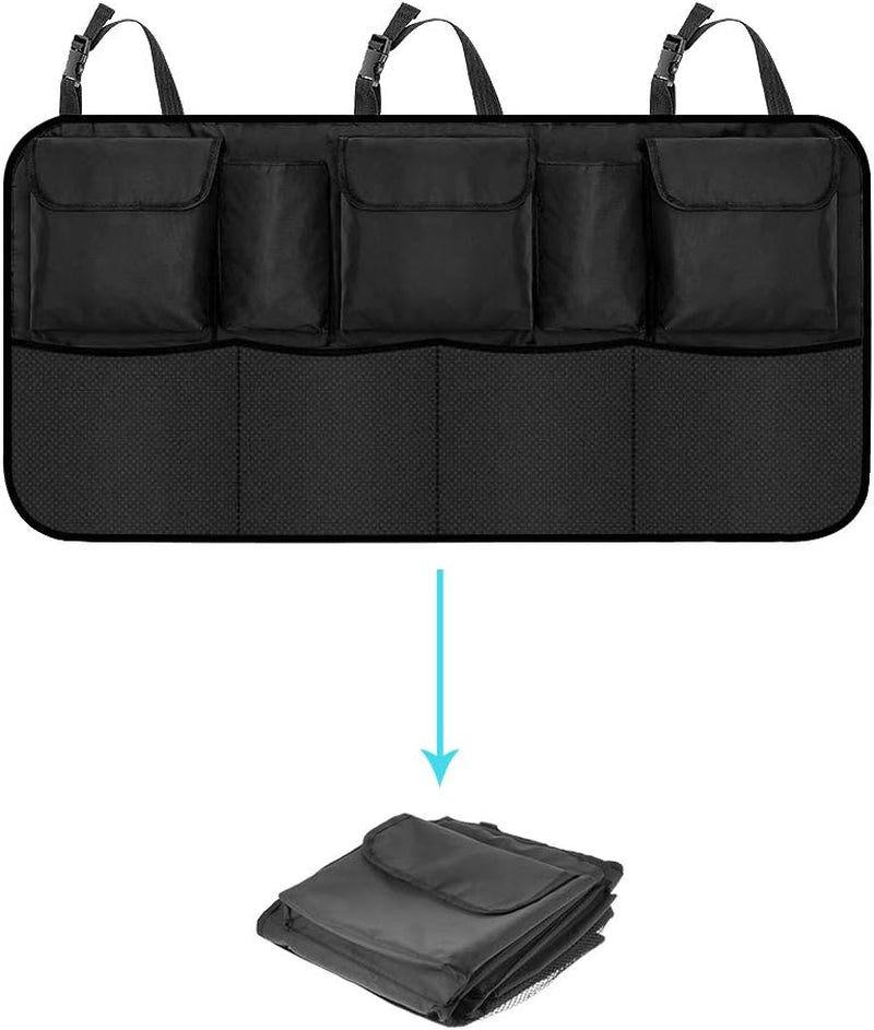 Large Car Trunk Backseat Organizer, SUV Hanging Storage Bag (42 x 22 inch)