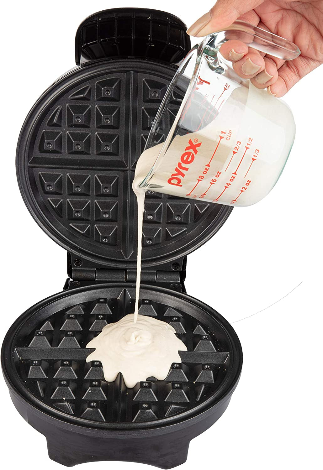 Classic Round Belgian Waffle Iron