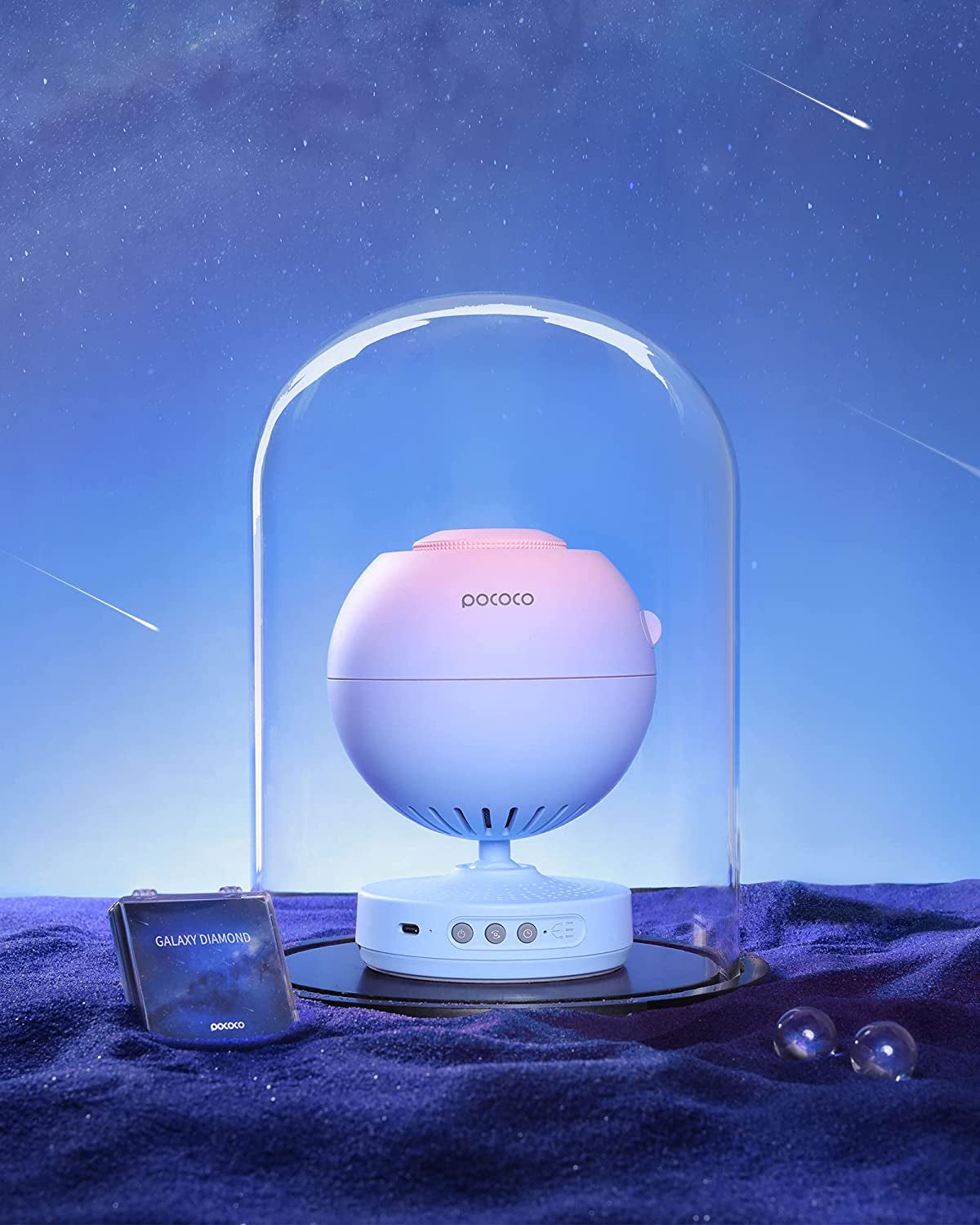 Ultra Clear Home Planetarium Star Projector - Create a Galaxy in Your Bedroom. Perfect Gift Idea for Her, Girlfriend, Women, Wife on Birthdays, Anniversaries, or Valentine's Day. Provides Stress Relief and Adds a Relaxing Night Light for Room Decor.