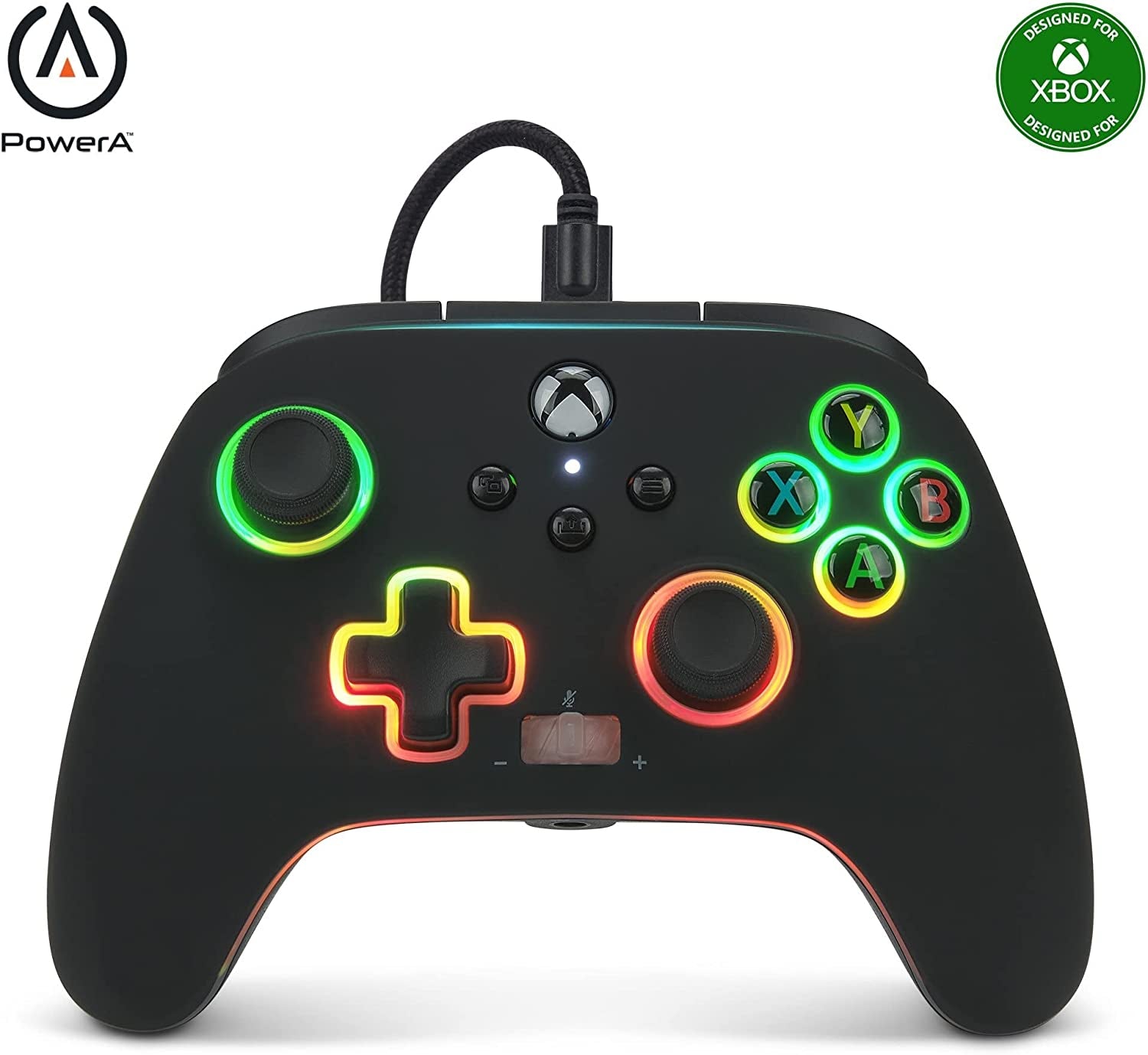  Infinity Enhanced Wired Controller for Xbox Series X|S - Black 