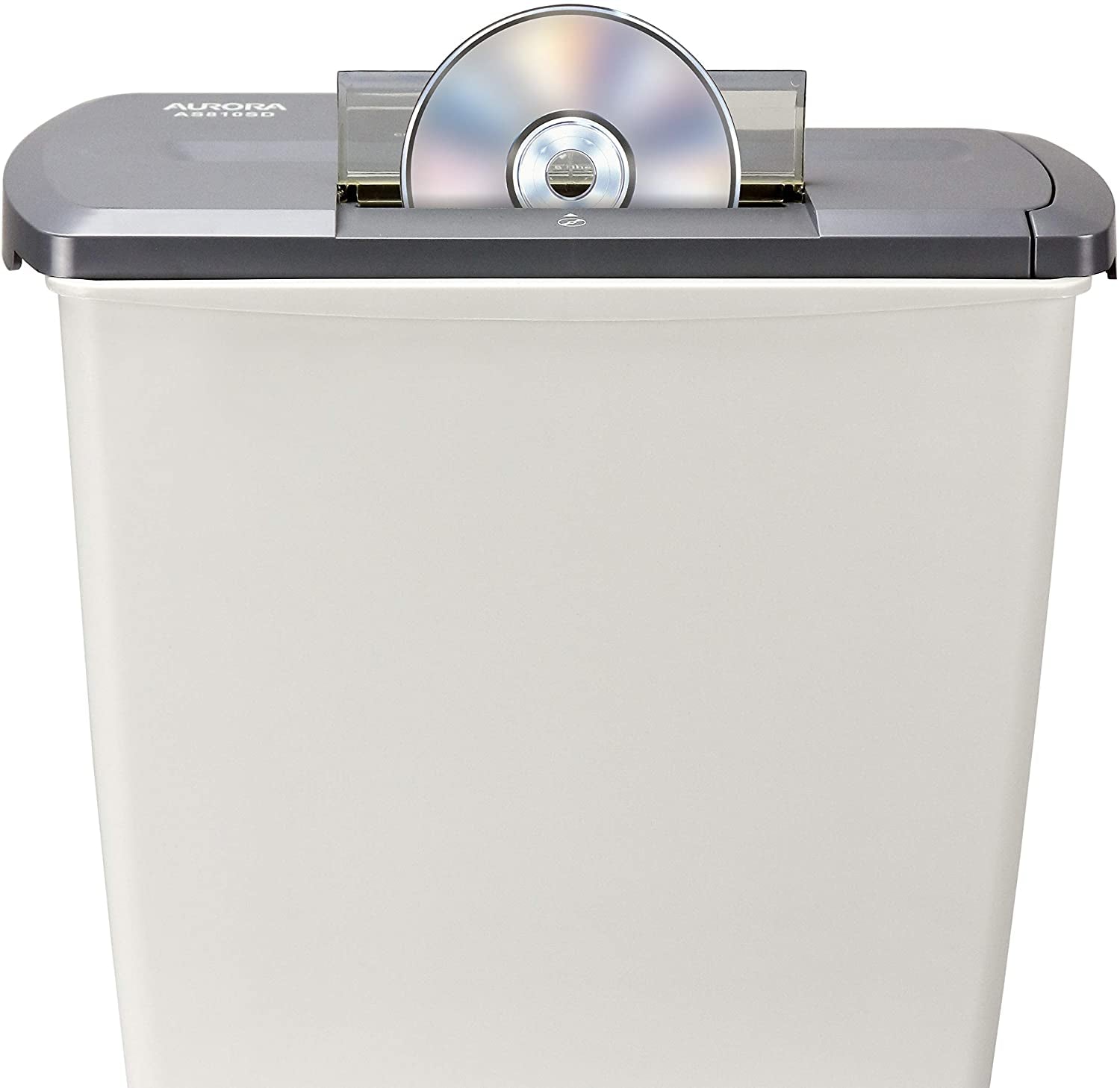 8-Sheet Strip-Cut Shredder Paper, CD and Credit Card Shredder, Shredder Basket Included