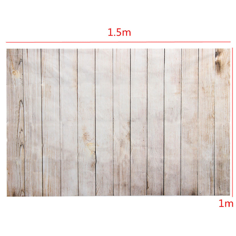 Professional Photography Studio Prop Backdrop Background - Brick Wooden Floor Theme - 1.5X1M