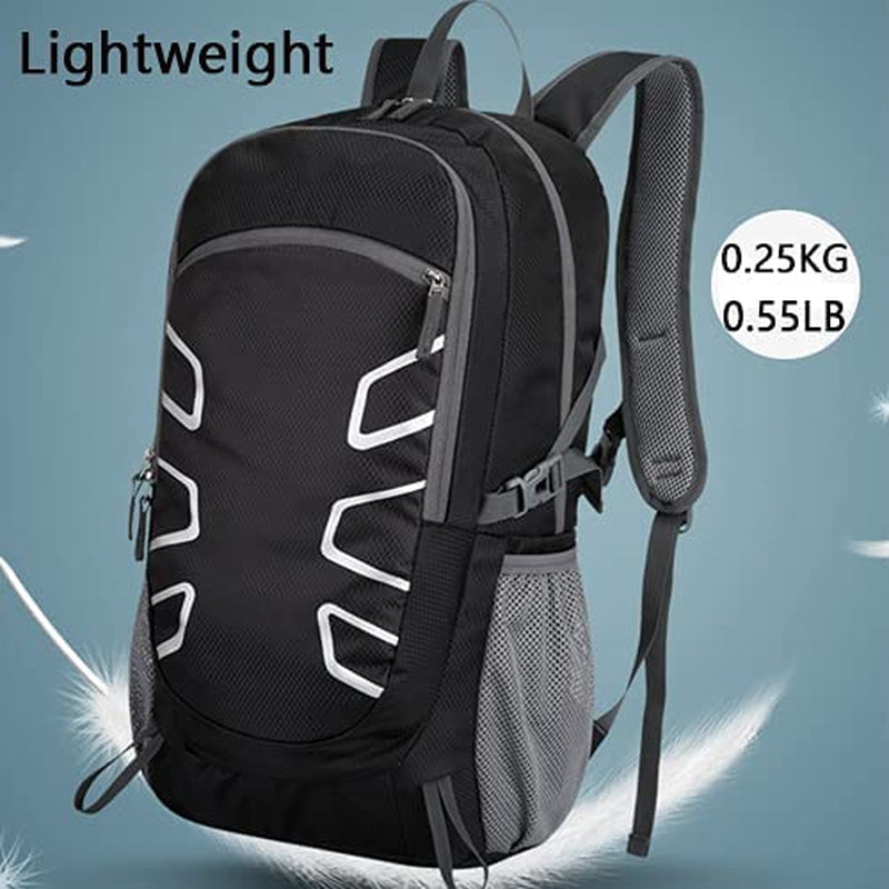 35L Foldable Waterproof Backpack for Hiking, Camping, Travel, and More