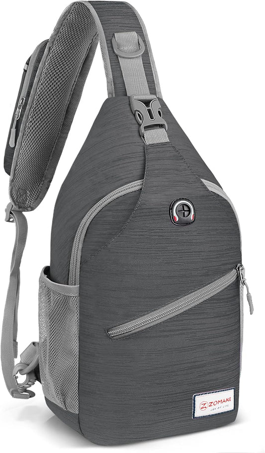 Crossbody Sling Backpack – A Shoulder Chest Bag designed for both Women and Men, perfect for Travel, Hiking, and Daypack use.