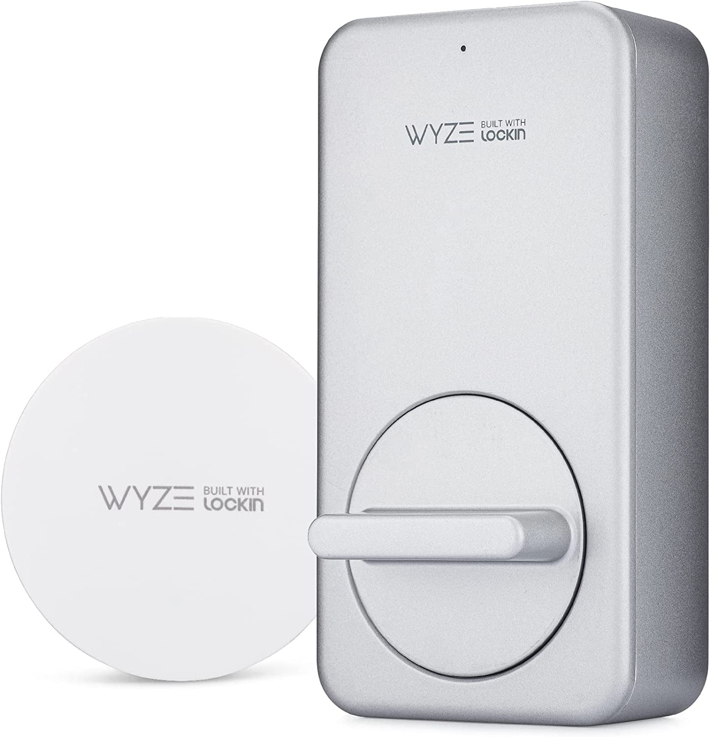 Wireless and Keyless Entry Smart Door Lock with Wifi and Bluetooth Connectivity - Works with Amazon Alexa and Google Assistant - Compatible with Most Deadbolts - Includes Wyze Gateway