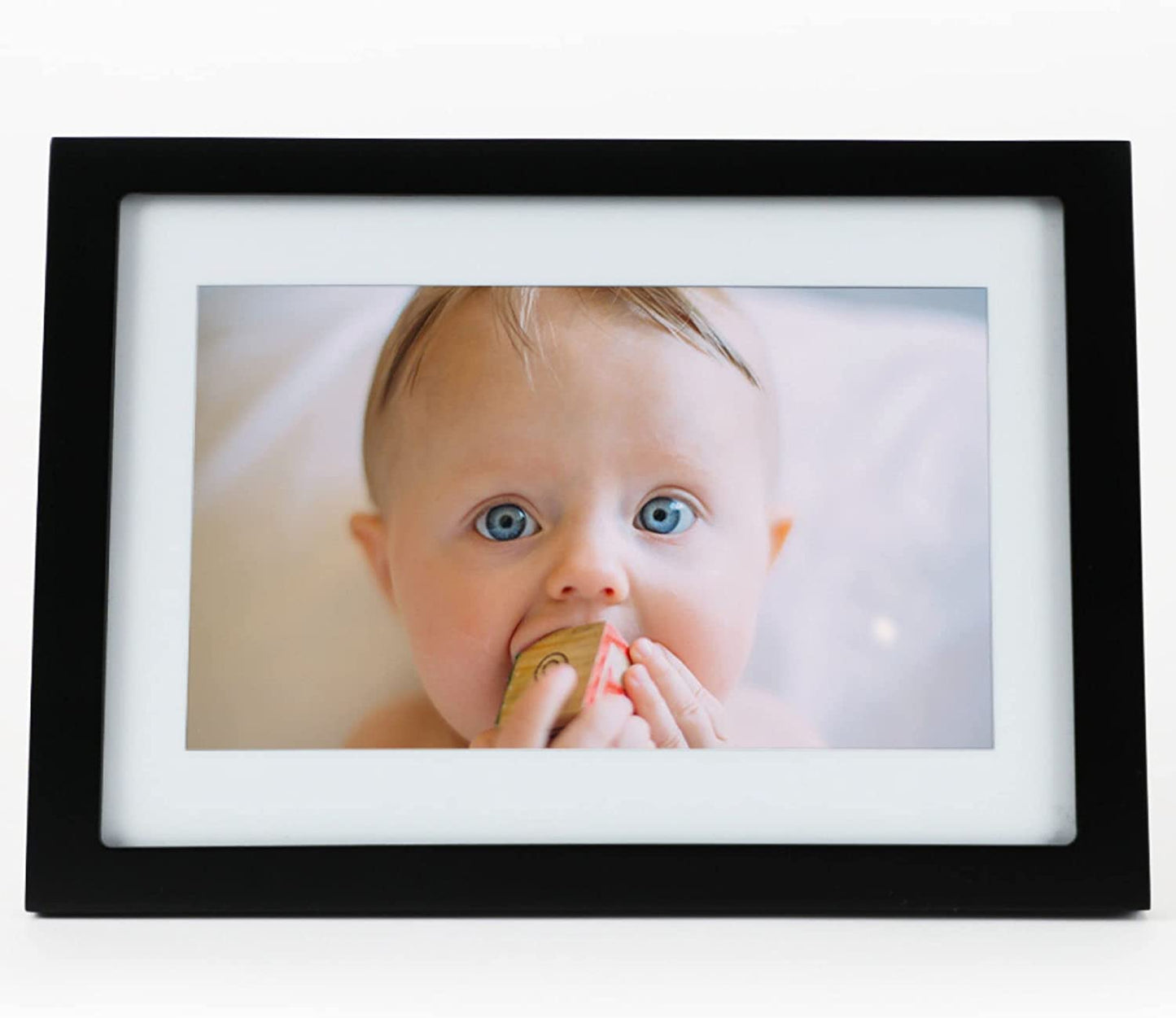 10 Inch Wifi Digital Picture Frame: Touch Screen Display - Email Photos from Anywhere - Effortless One Minute Setup - Perfect Gift for Friends and Family