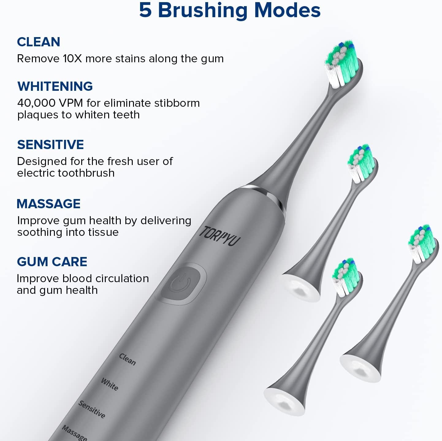 Water Flosser and Toothbrush Combo: 600ml Electric Water Toothbrush with 7 Jet Tips and 4 Brush Heads for Whitening Teeth, Gray Electric Flosser for Effective Teeth Cleaning.