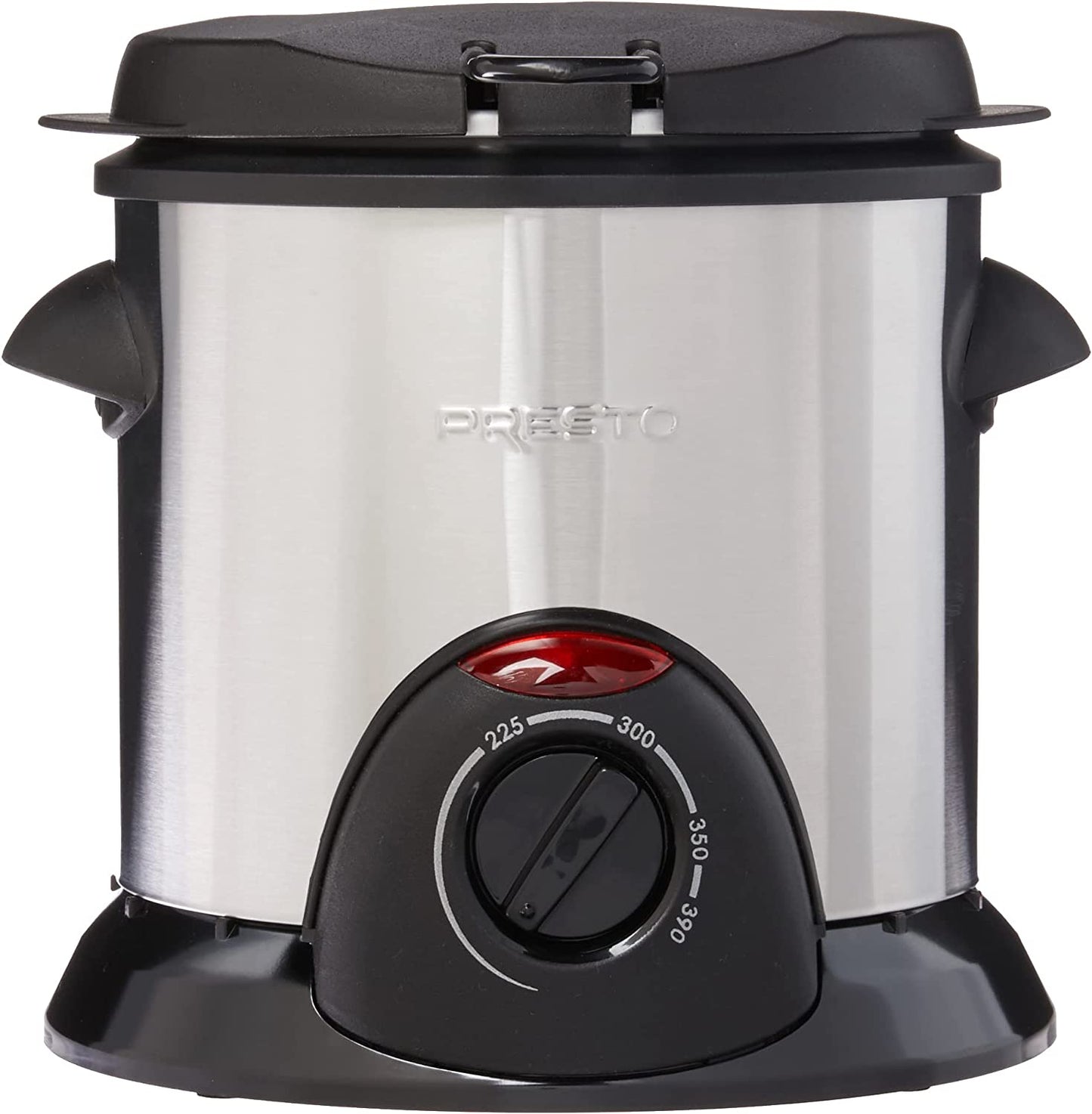  Stainless Steel Electric Deep Fryer - Silver
