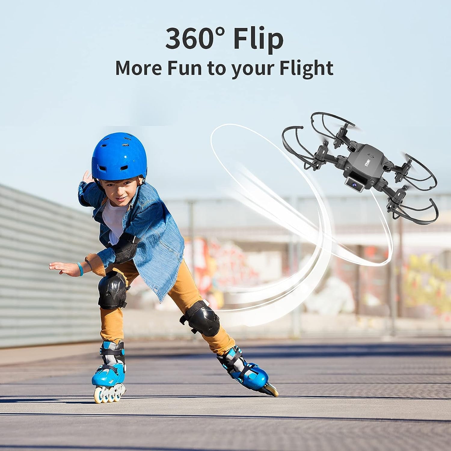 Foldable Mini Drone with 1080P HD Camera - Suitable for Kids and Adults, Remote Control FPV Camera, Comes with 2 Batteries and 9 Play Modes, Perfect for Aerial Entertainment.