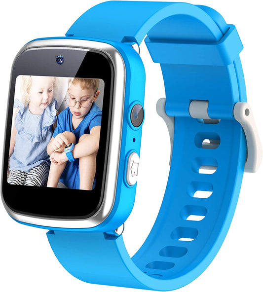 Kids Smart Watch: Perfect Birthday Gift for Boys and Girls Age 3-12. Features Built-in Selfie Camera, Multi-Function Touchscreen Smartwatch, and is Suitable for Ages 3-9.