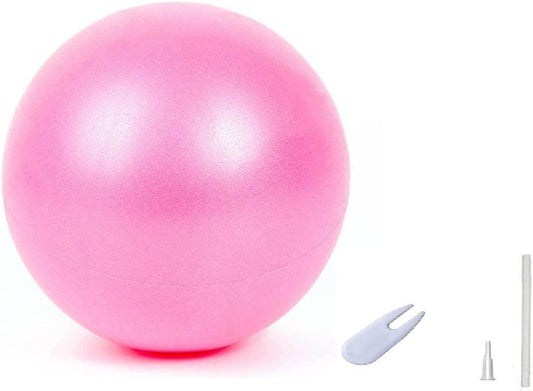 Small Exercise Ball - Also Known as a Yoga Ball or Mini Pilates Ball. This 9-Inch Small Workout Ball is Perfect for Pilates, Yoga, Workouts, Core Training, Fitness, and Physical Therapy.