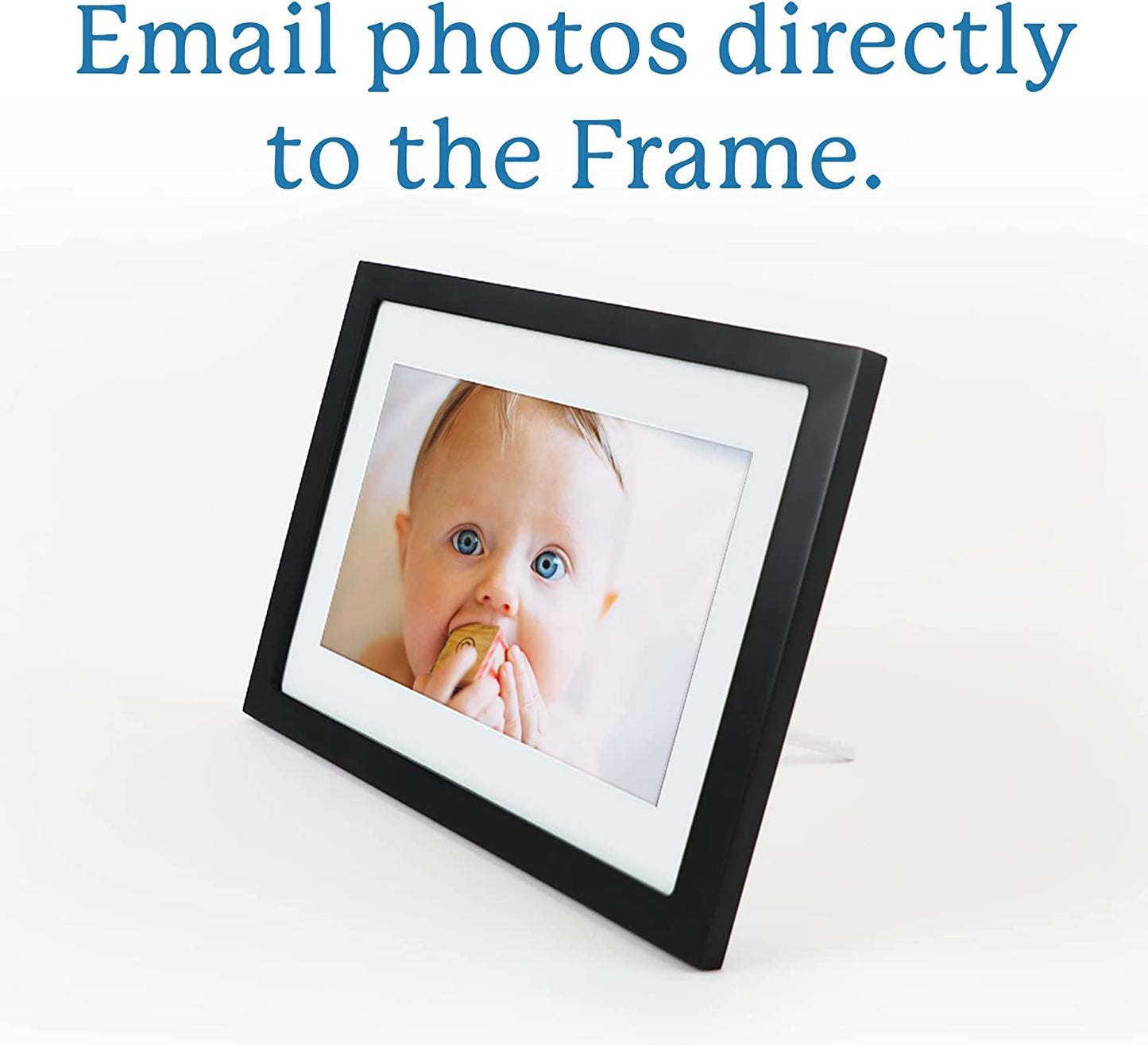 10 Inch Wifi Digital Picture Frame: Touch Screen Display - Email Photos from Anywhere - Effortless One Minute Setup - Perfect Gift for Friends and Family