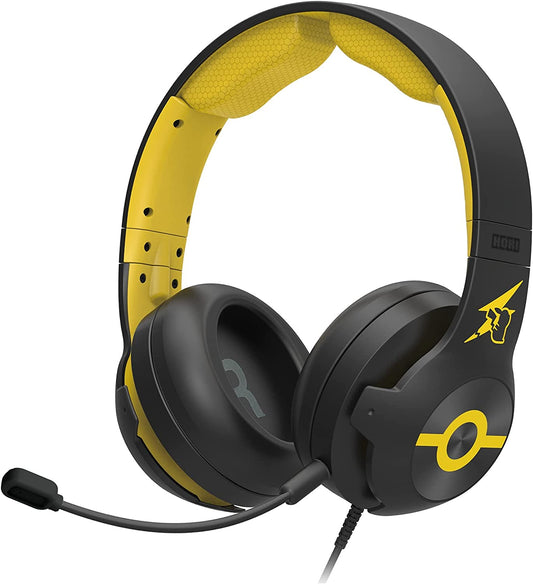 Pikachu COOL Edition Nintendo Switch Gaming Headset: Officially Licensed by Nintendo & Pokémon Company International. Designed for Nintendo Switch, Switch OLED Model, and Switch Lite.