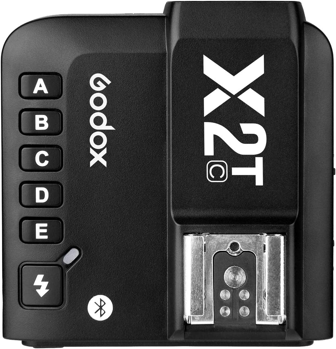 X2T-C TTL Wireless Flash Trigger for Canon Cameras, 1/8000S HSS, Bluetooth Connectivity, Ios/Android App Control, TCM Function, 5 Group Buttons, Enhanced Hotshoe Locking, Built-in AF Assist Light