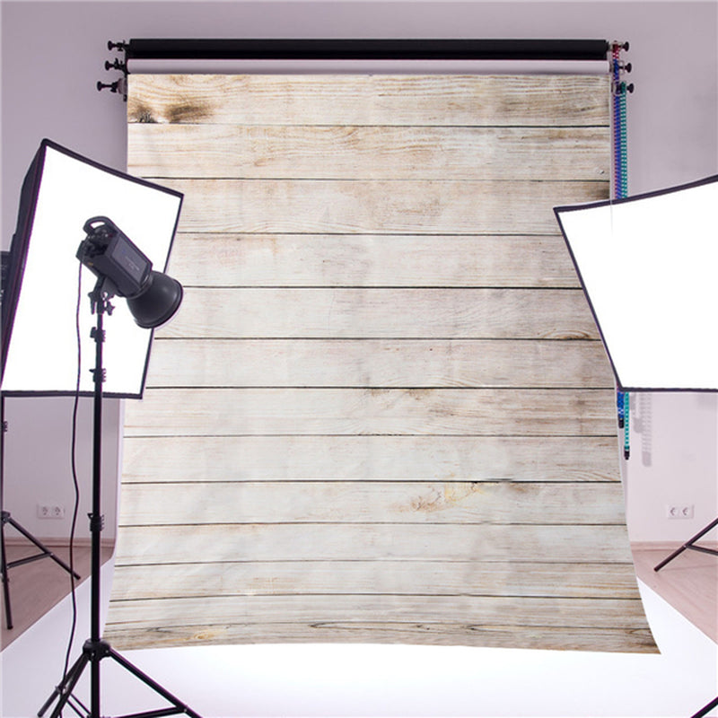 Professional Photography Studio Prop Backdrop Background - Brick Wooden Floor Theme - 1.5X1M