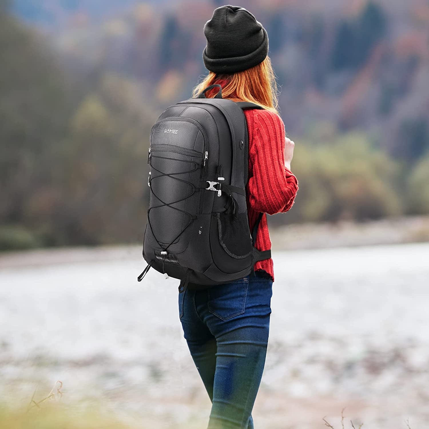 45L Hiking Backpack Daypack Camping Backpack