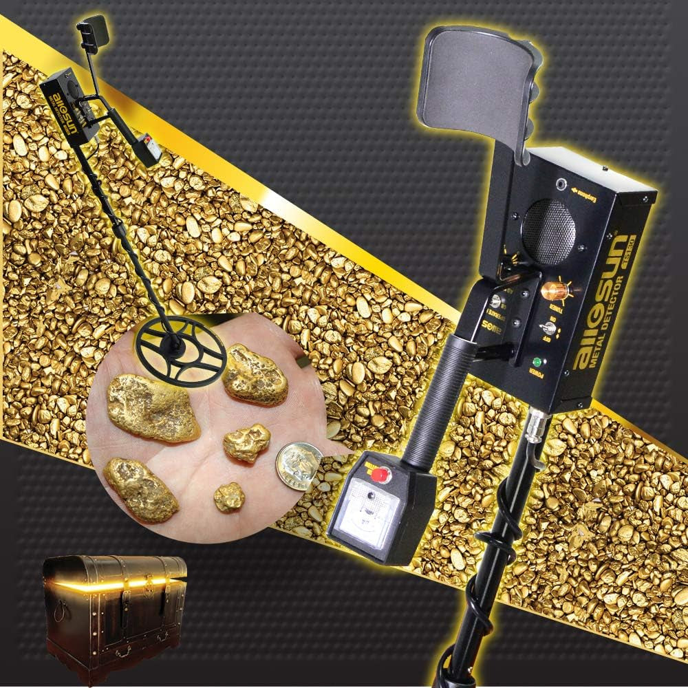 11.5" Metal Detector for Adult & Beginner, Waterproof Searching Coil,Gold Digger Professional Metal Jewelry Finders