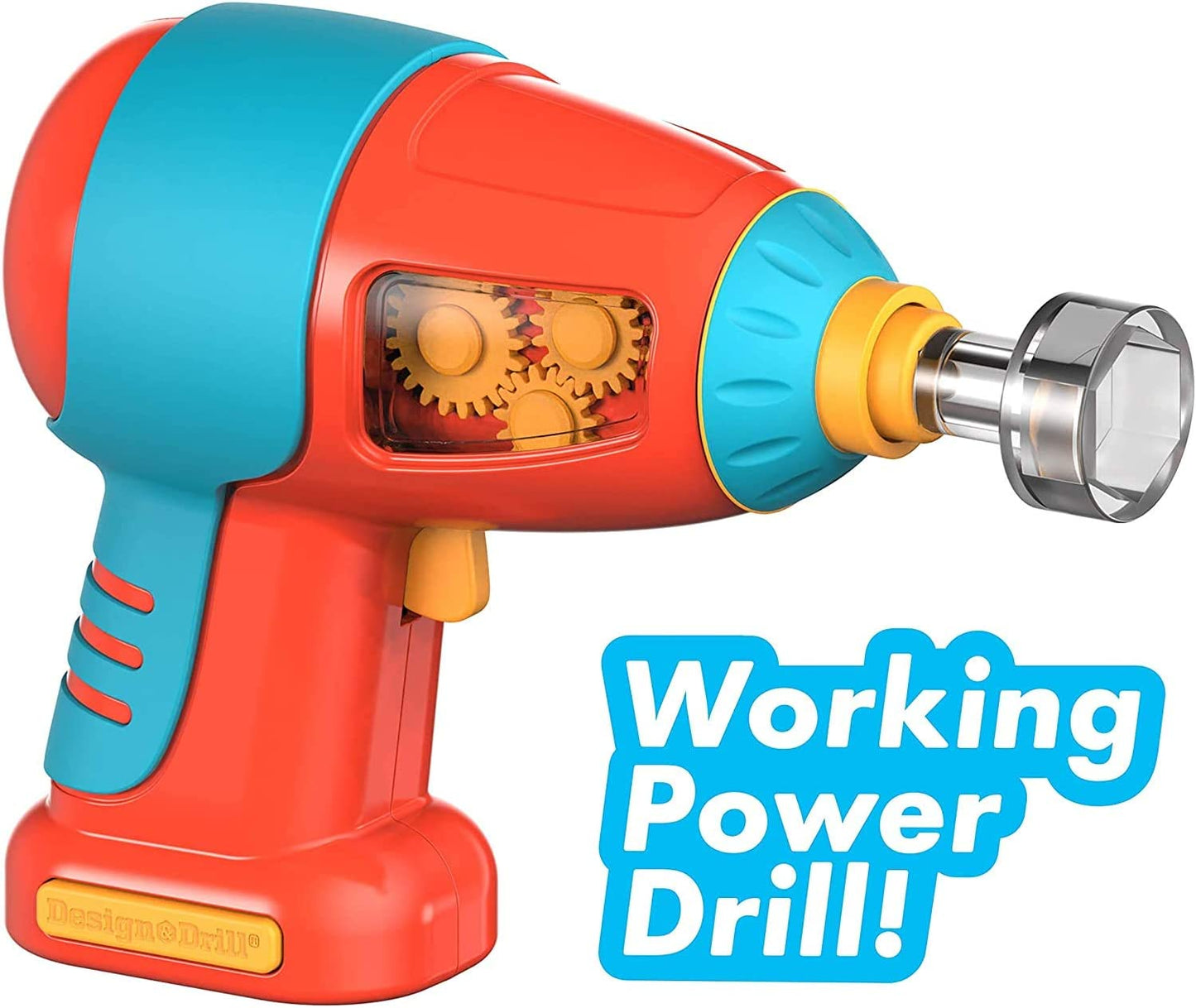 Design & Drill Bolt Buddies Rocket: Enhancing Fine Motor Skills & STEM Learning - Ideal Drill Toy for Ages 3 and Up