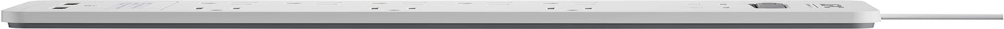 APC Surge Protector Power Strip with USB Charging Ports, 8 Outlets, 2160 Joules, Surgearrest Home/Office 