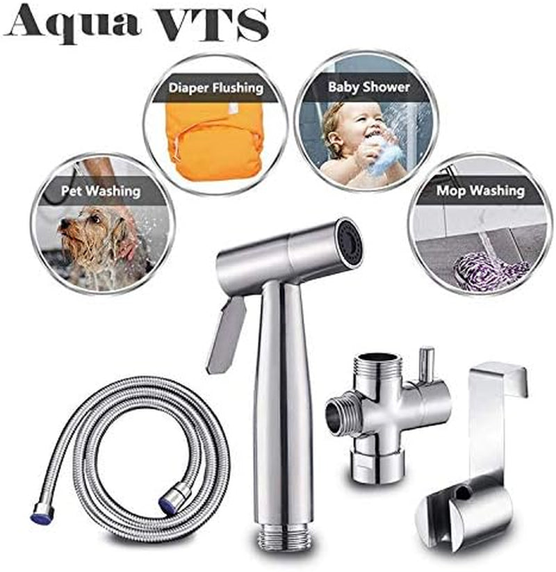 Spray Bidet, Including T Adapter for Easy Installation (Complete Set)