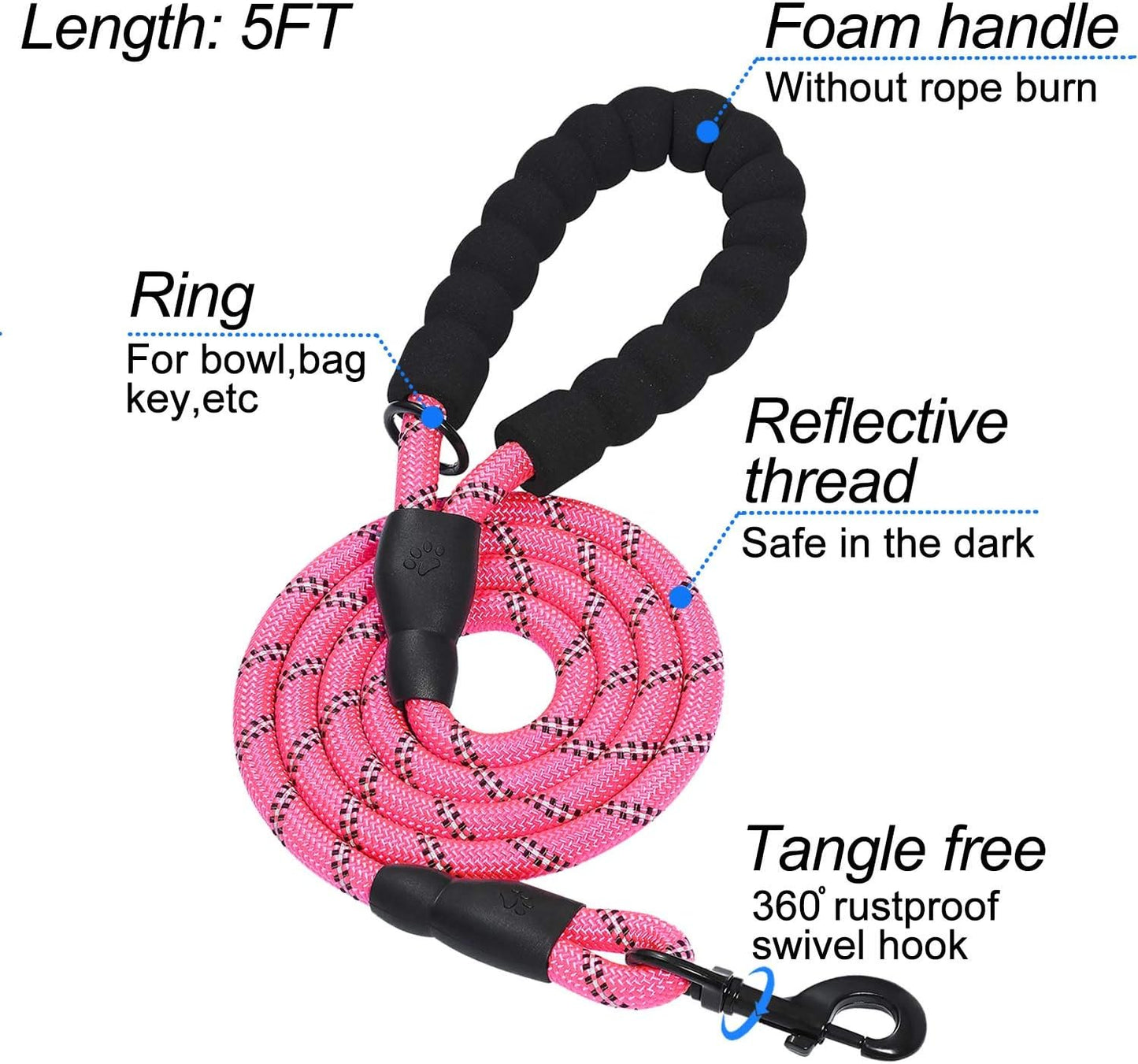 Dog Harness Step-in Breathable Puppy Cat Dog Vest Harnesses for Small Medium Dogs Pink