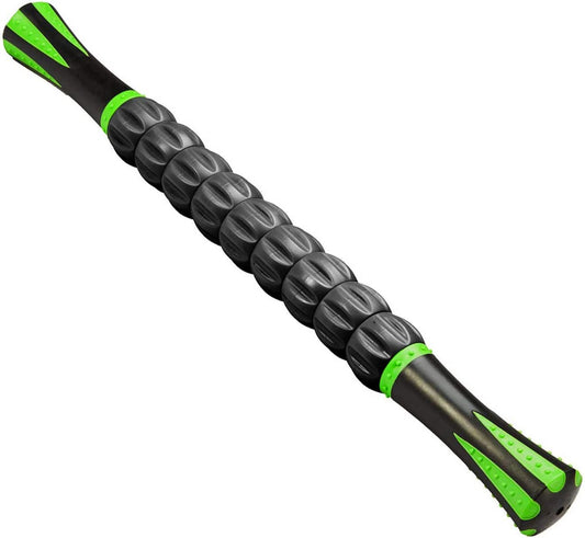Muscle Roller Stick - Therapeutic Massage Tool for Alleviating Myofascial Trigger Points, Minimizing Muscle Soreness, Easing Cramps, and Relieving Muscle Discomfort