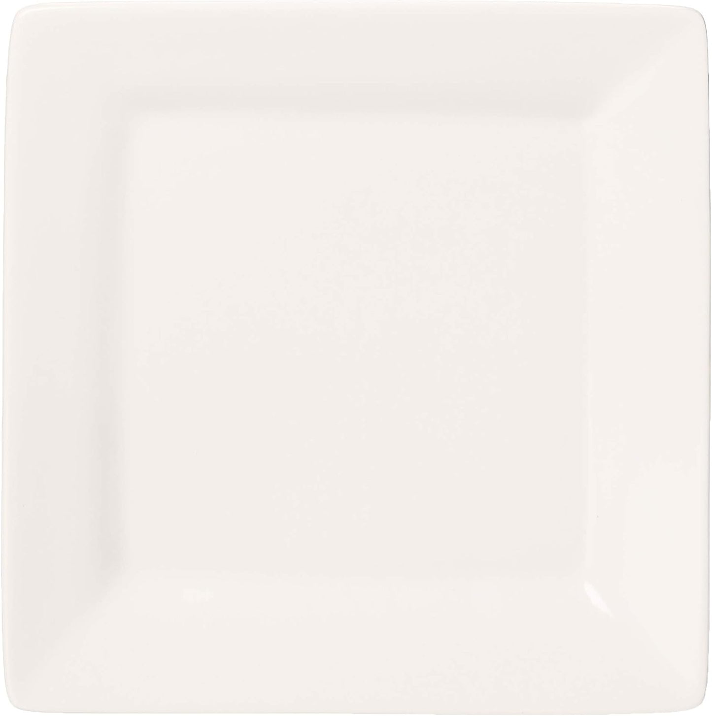 10 Piece Square 16 pc Dinnerware Set, Cream White