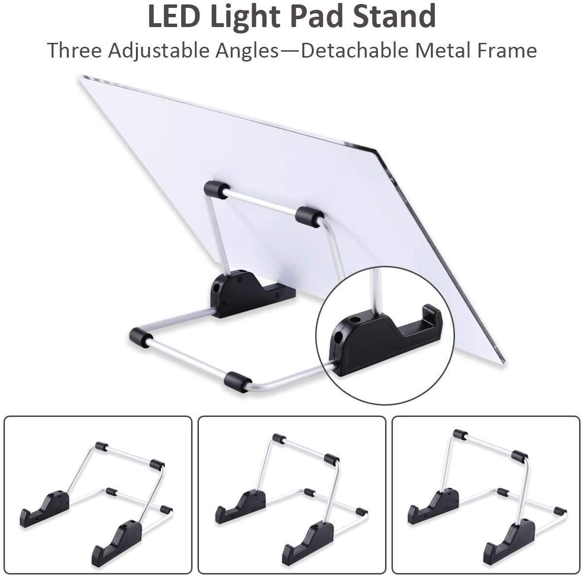 A4 LED Light Pad Kit, Tracing Light Table, Tools and Accessories Kit for Full Drill & Partial Drill 5D Diamond Painting