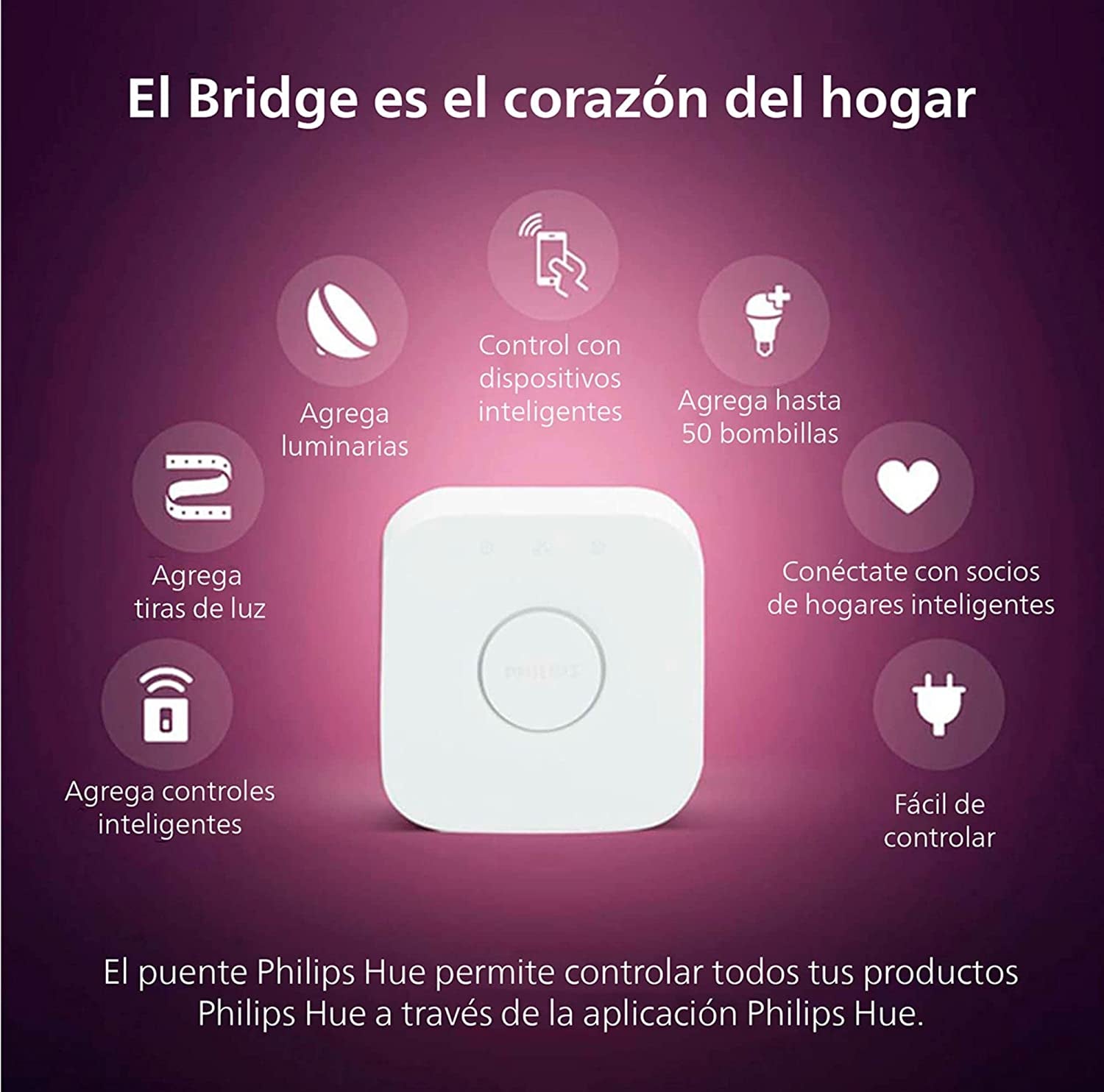 Universal Smart Hub - Compatible with Amazon Alexa, Apple HomeKit, and Google Assistant